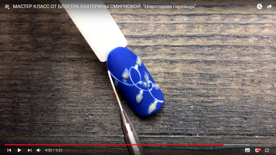 Мастер-класс от блогера Екатерины Смирновой "Новогодняя гирлянда"